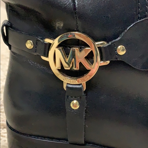 Black Michael Kors riding boots - Picture 1 of 5